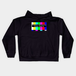 Please Stand By Kids Hoodie